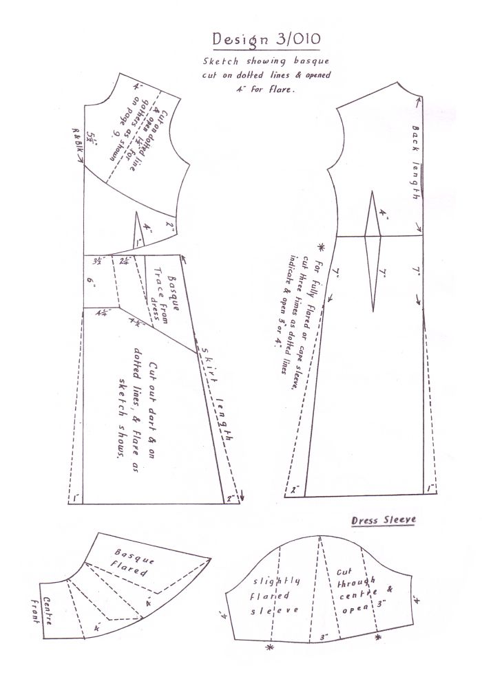 1940s Costume History 1948 Free Pattern Cutting Fashion Pictures 1 