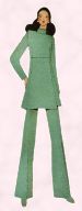 1971- 1972 Tunic trouser suit fashion