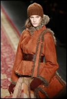 Hermes coat and bag.