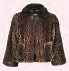 Fur Cropped Jacket - Animal Trend - 2008 Fashion History. 