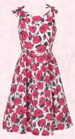 Oasis Poppy Parker Jones floral rose print dress on fashion-era summer 2008 trends pages