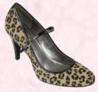 Marks and Spencer Leopard Print Shoe �45 - Autumn 2009. Marks & Spencer Autumn Winter 2009 Accessories.