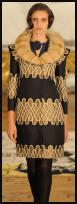 Brocade Coat - Tuleh AW09 Fashion Coat.