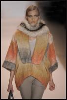 Matthew Williamson, renowned for great knitwear pieces has combined honey yellow, burnt sienna with the Panrone AW 09 neutrals of Iron, Cr�me Br�l�e and Nomad