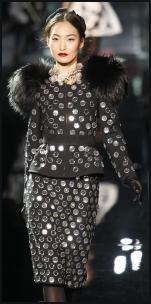 This Dolce&Gabbana evening suit has been Swarovski CRYSTALLIZED and the crystals glitter and sparkle like huge galactic jewels.