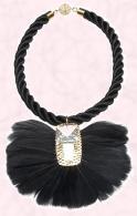 Feather necklace - House of Fraser.