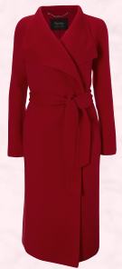 Viyella Red Winter Coat