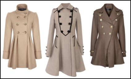 Fuller Skirted Women's Coats
