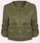 For Bigger Plus Size Girls - Military Chic Jacket by Evans.
