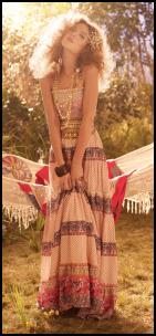 Miss Selfridge - Tiered Bud Maxi Dress �45/�70.