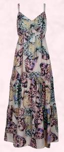 Evans Butterfly Maxi Dress Summer 2010 - �59.50/�89.50.