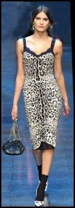 Animal Print Dress From Dolce & Gabbana