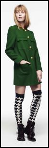 Asos Green Coat.