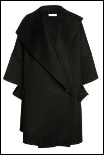 Nicole Farhi Double Draped 1920s Retro Fashion Coat AW11.