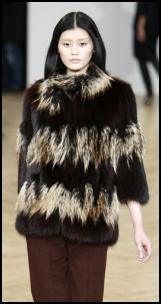 Tipped Fur Jacket.