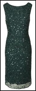 Beaded sequin dress