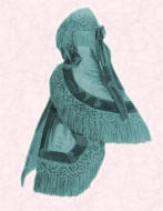 Picture of early Victorian mantelet 1852