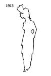 Outline Fashion Silhouette 1913