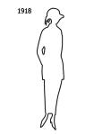 Image of Outline Fashion Silhouette 1918