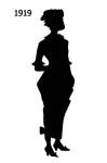 Black Fashion Silhouette 1919