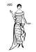 Link to free fashion history silhouette images 1922-1923