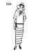Link to free fashion history silhouette images 1924-1925