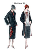 Wrap coats 1920s.