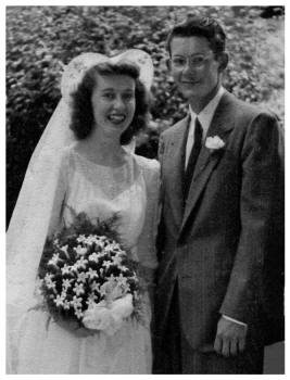 1946 Wedding of John and Esther Anderson