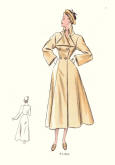 1949 Facon Tailleur Trade Fashion Design Images 