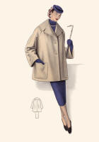 1955 Hip Length Ladies Swagger Jacket
