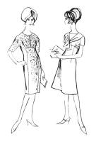 1962 Empire line dresses.