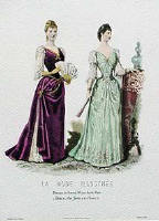 Late Victorian Fashion Plate 