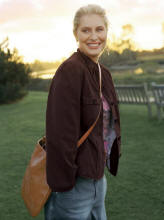  T-shirt �20 denim jacket �40 bag �12 earrings �5