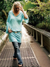 Turquoise/silver kaftan �35 