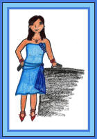 Fashion Drawing by Yvonne Tan
