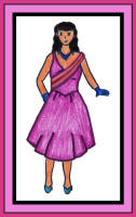 Fashion Drawing by Yvonne Tan