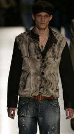 Nutria tab collar jacket