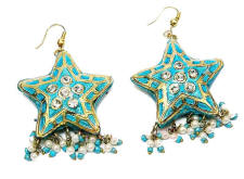 Indian Jewellery Lac Earrings
