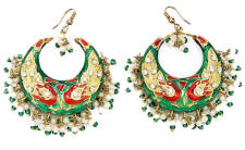 Indian Lac Costume Jewellery Earrings