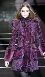 Versace coat.