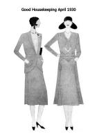 April 1930 - Good Housekeeping About Town Fashion Suits