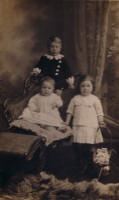Fashion history photograph.  Edwardian