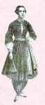 Picture of Mrs. Bloomer. Fashion history.