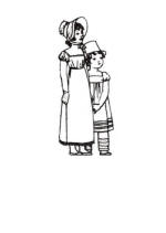 Clothing for girls 1815