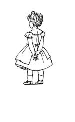 Toddler in dress of 1870