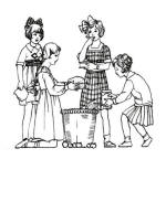 C20th Colouring in Pictures of Children's Costume 1920