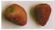 Coloured marzipan stawberries.