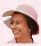 Queen Elizabeth II pink hat
