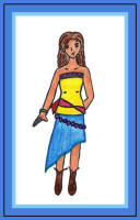 Fashion Drawing by Yvonne Tan