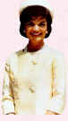 Picture of Jackie Kennedy in classic style.  Fashion history and costume history of the 1960s.